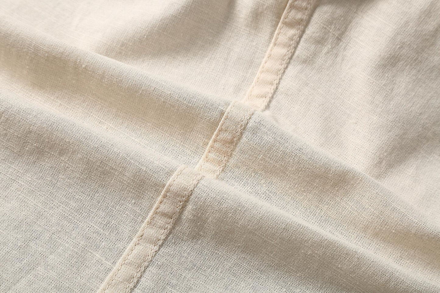 Loose Fit Linen Short Sleeve Shirt